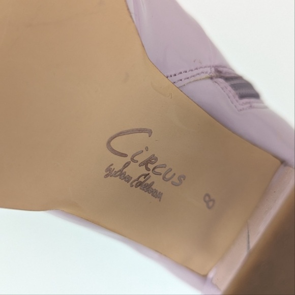 Circus by Sam Edelman Kia Orchid Patent Leather
Block Heel Boots NWOT - Picture 6 of 7